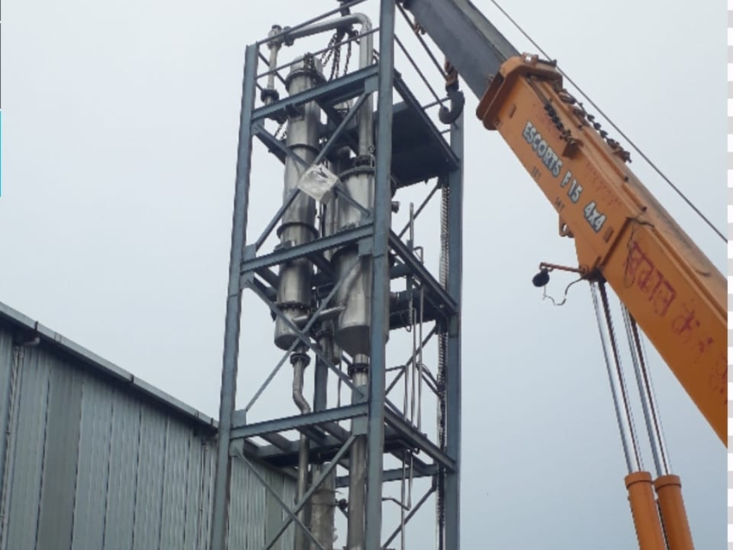 Skid Mounted Single Effect Evaporator
